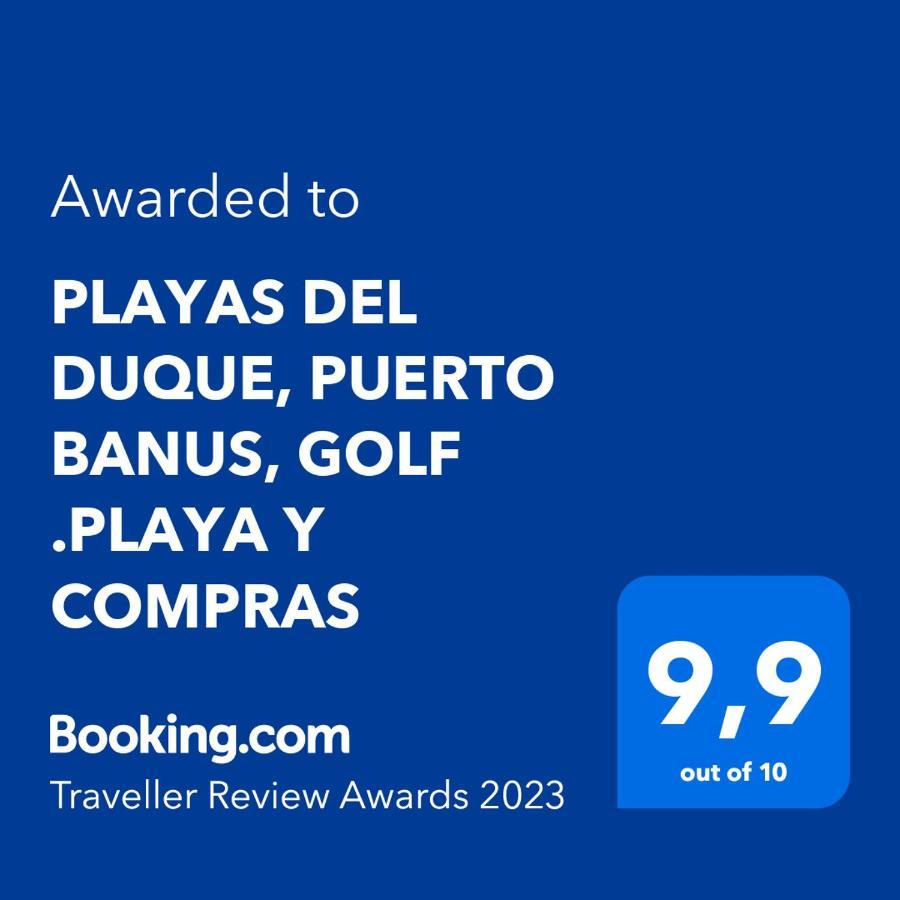 Playas Del Duque, Puerto Banus, Golf .Playa Y Compras Apartment Marbella Ngoại thất bức ảnh